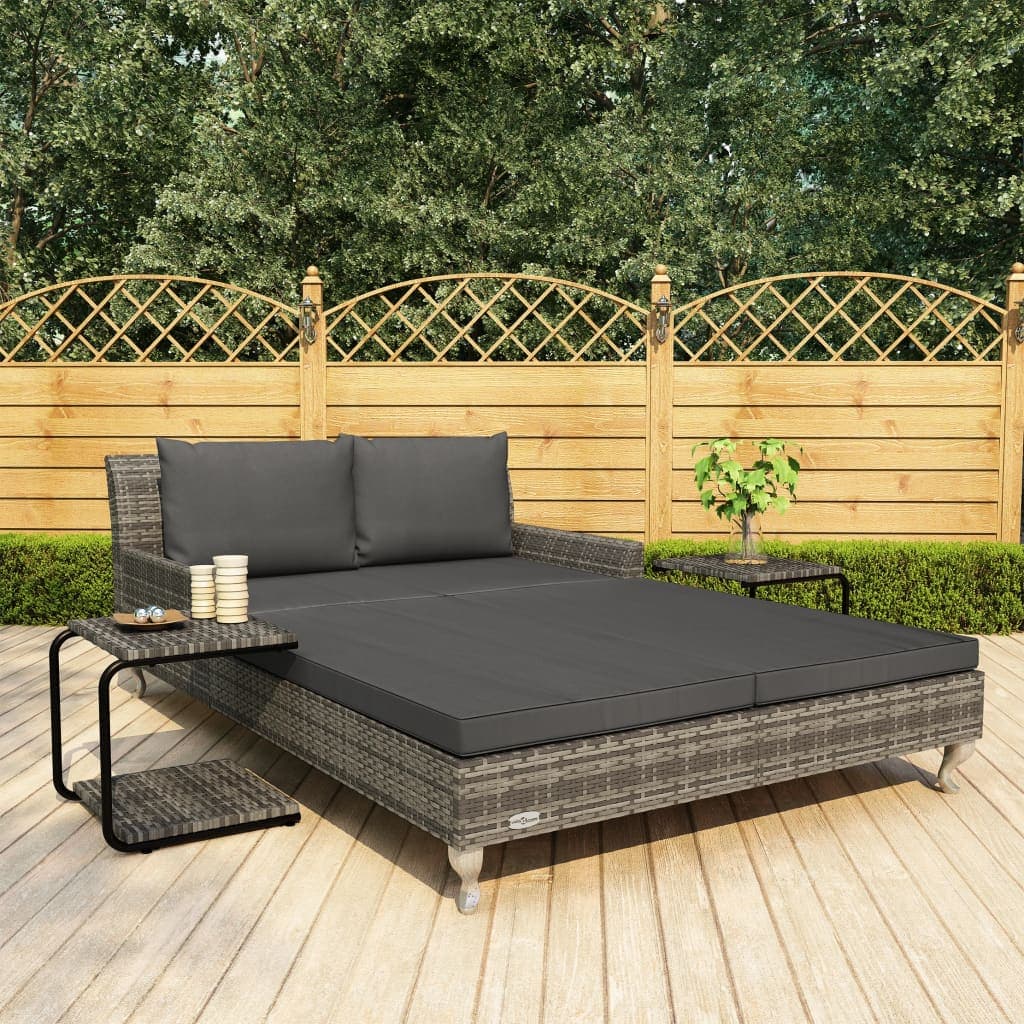 Synthetic Rattan Outdoor Daybed