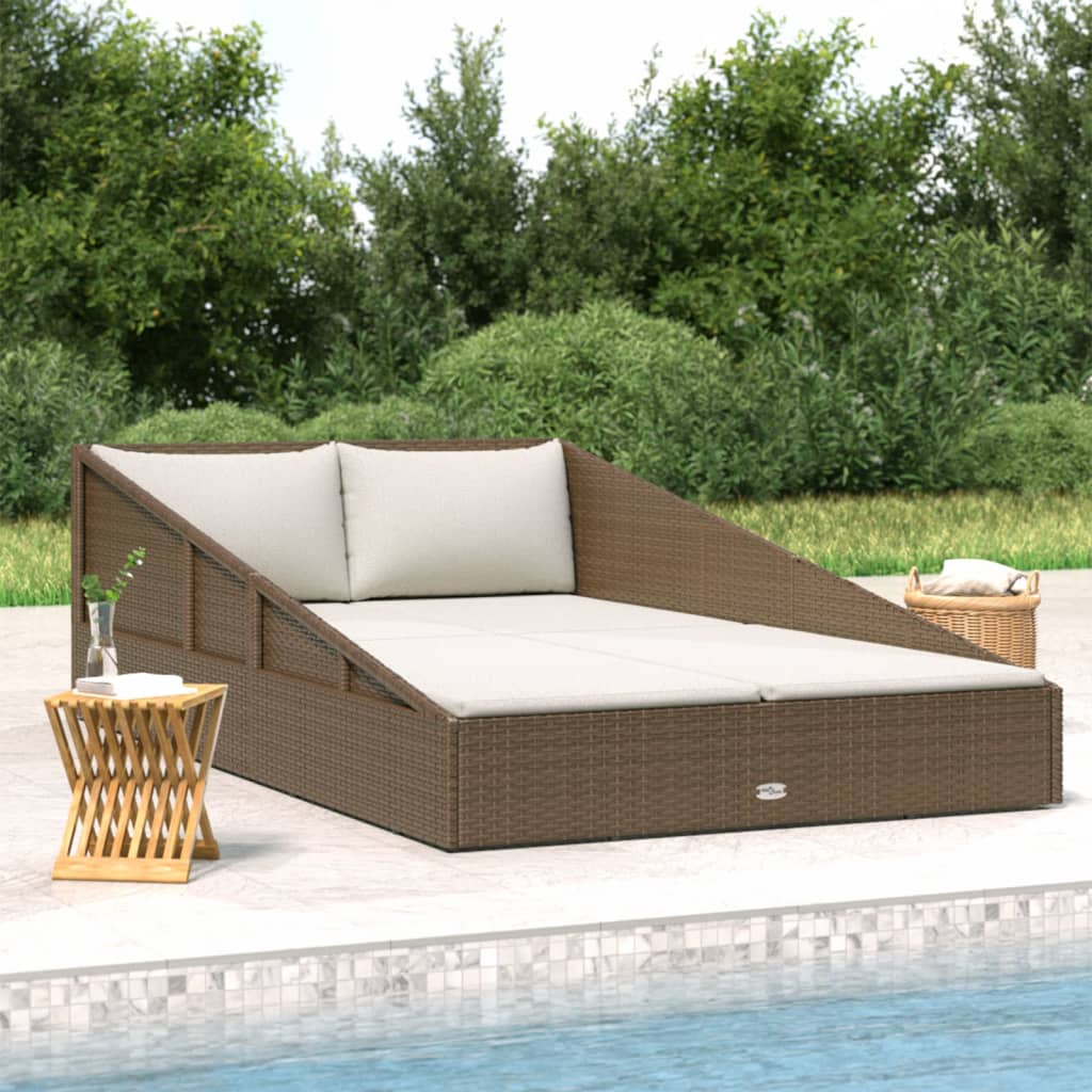 Synthetic Rattan Garden Daybed