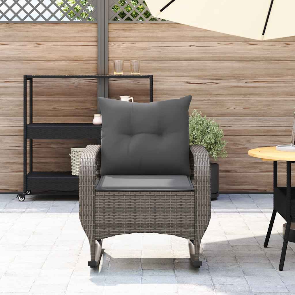 Outdoor Synthetic Rattan Rocking Chair