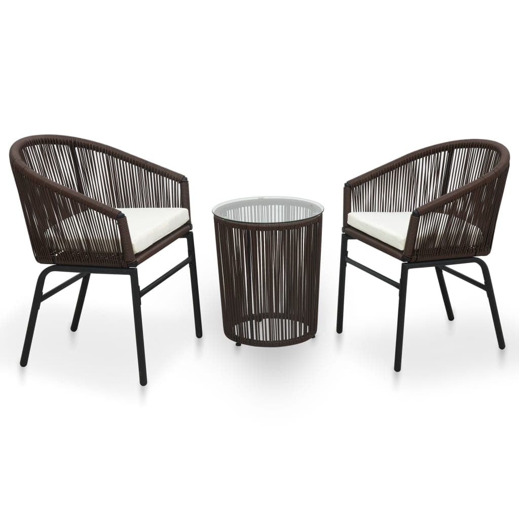 Synthetic Rattan Rope Patio Chairs