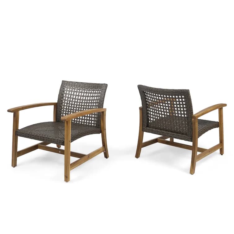 "Wellard" Synthetic Rattan Patio Chair